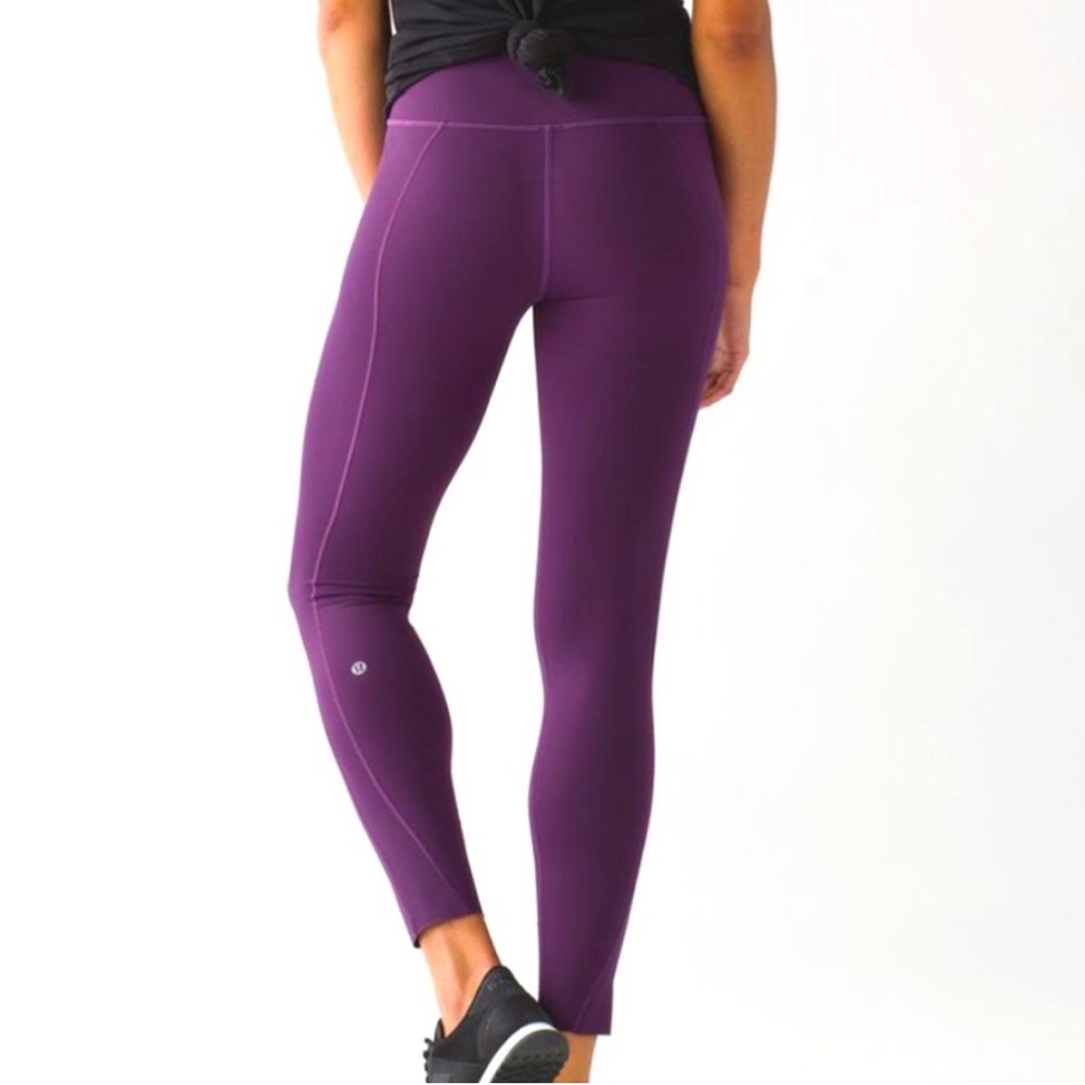 Purple lululemon Leggings